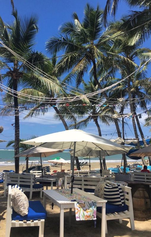 Seaside restaurant in Cabarete