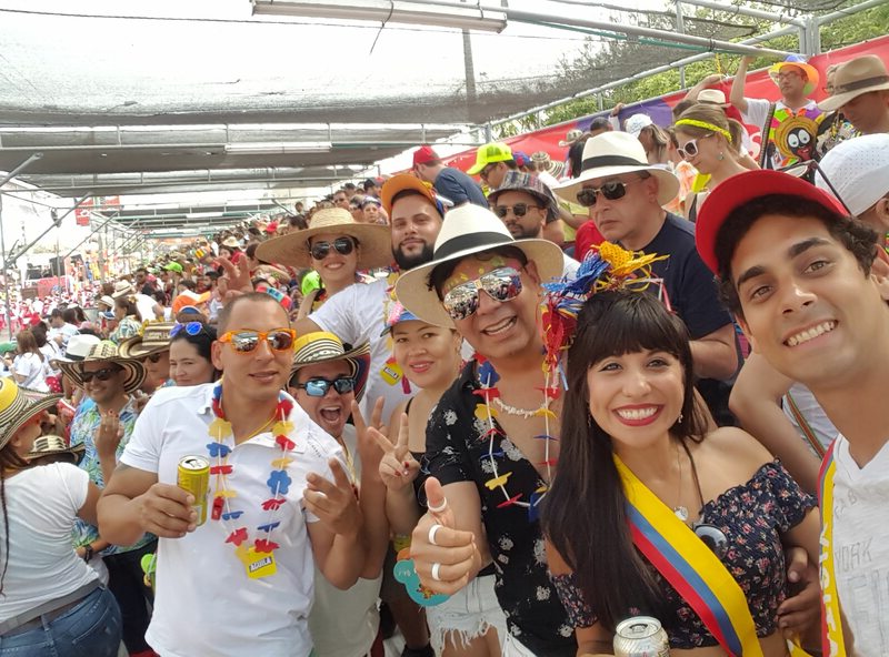 Celebrating in Barranquilla Carnaval