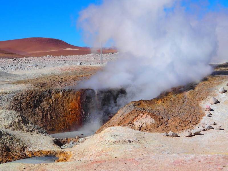 Geisers sol de la manana